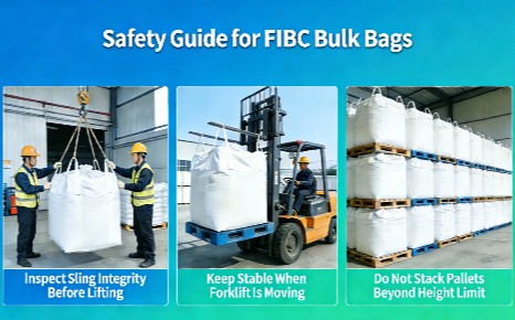 Spesifikasi Keselamatan untuk Pengangkatan FIBC, Operasi Forklift dan Penyusun Palet